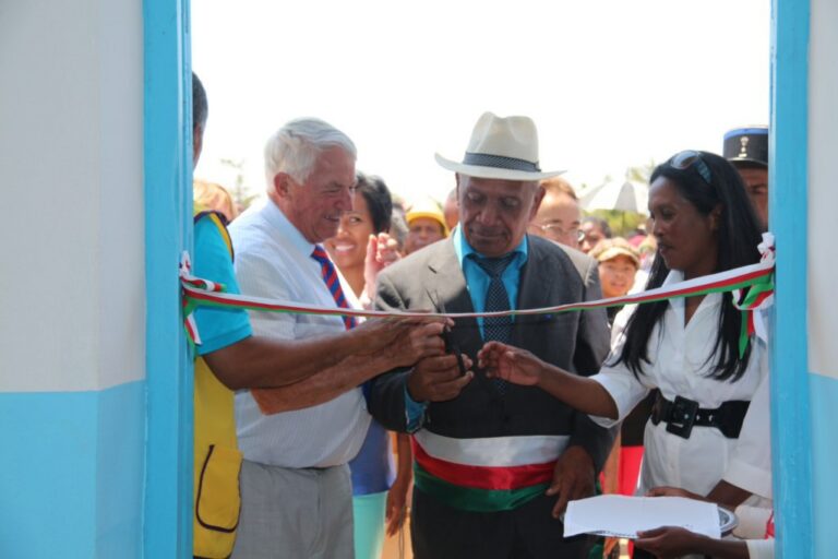 Inauguration école Madagascar Lions Club